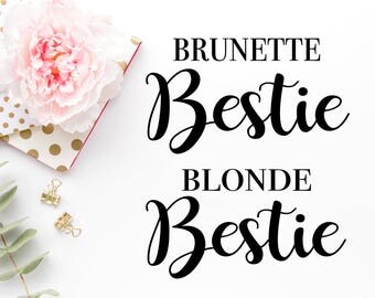 Download Blonde best friend | Etsy