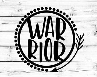 Warrior SVG - PNG, Arrow Svg, Mom Svg, Tribal Svg, Svg Files for Cricut, Svg for Silhouette, Svg for Cricut