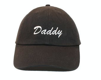 NEW Daddy Baseball Hat Dad Hat Adjustable back strap Unisex Dad Hats Embroidered Dad Hat Dad Cap