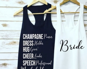 Maid of Honor Shirt / MOH / Bride Shirt / Wedding Day Shirt / Bachelorette Shirt / Bridal Party Shirt / Bridesmaids Shirts