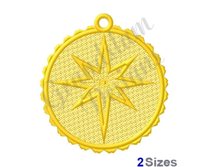 Fsl christmas star ornament machine embroidery design Fsl christmas star ornament machine embroidery design