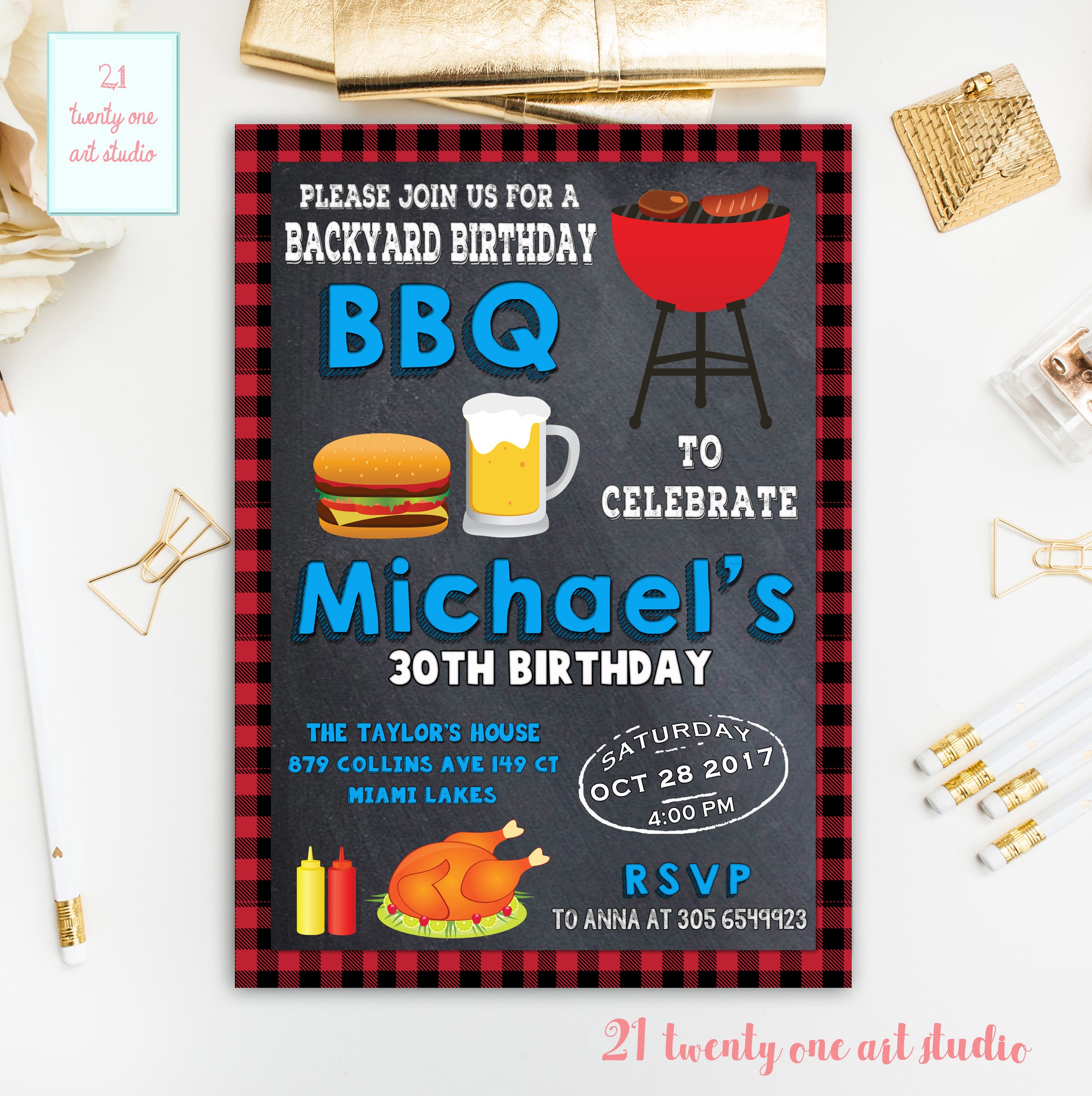 barbecue invite