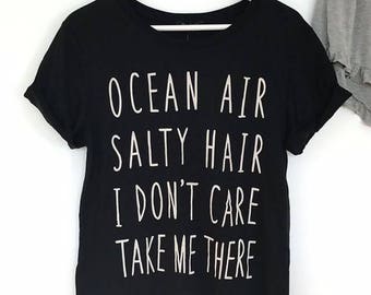 ocean air salty hair shirt