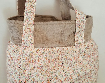 orange yellow liberty reversible purse