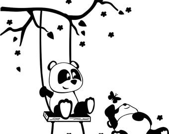 Cute Teddy Bears Graphics SVG Dxf EPS Png Cdr Ai Pdf Vector Art Clipart instant download Digital Cut Print File Cricut Silhouette Decal