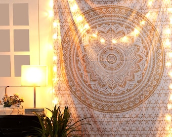 Gold/White Tapestry