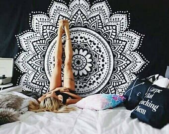 Indian Ethnic Dorm Decor Wall Hanging Hippie Mandala Tapestry (Free Shipping)
