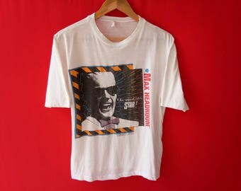 vintage max headroom medium mens 80's t shirt