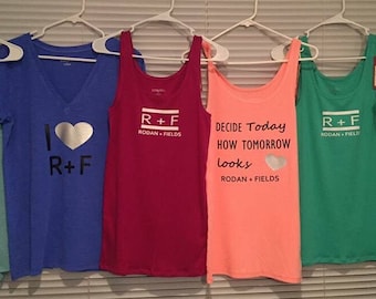Set of 6 Rodan and Fields shirts