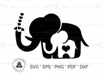 Free Free 153 Baby Elephant Silhouette Svg SVG PNG EPS DXF File