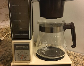Retro General Electric Brew Starter Coffee Maker