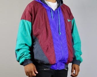 90s NIKE Flight Windbreaker. Nike Windbreaker. 90s Nike. Nike. Windbreaker. Retro Windbreaker. Nike Flight. 90s Streetwear. Track Jacket. 90