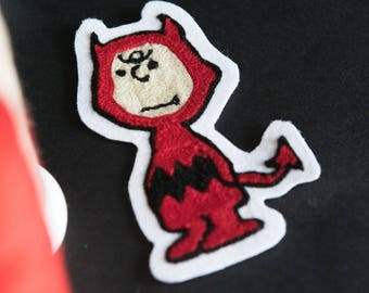 Charlie Brown in Devil Suit