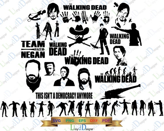 Download The Walking Dead SVG png DXF eps TWD svg the walking dead