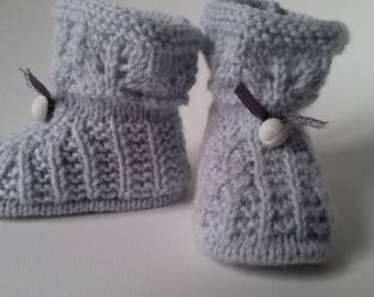 grey slipper yarn very soft