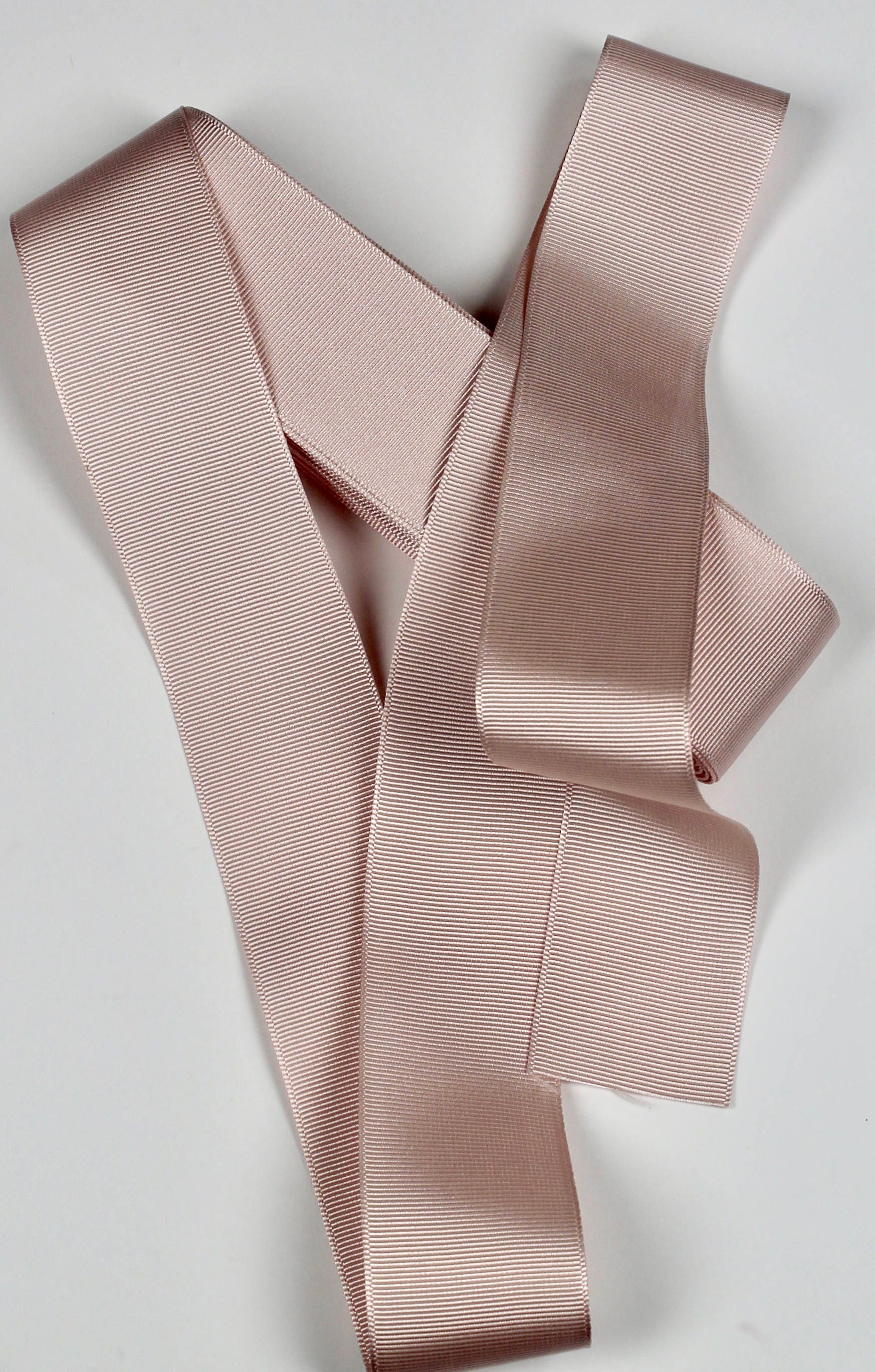 Blush Grosgrain Ribbon Dusty Pink 1.5 Wide Grosgrain