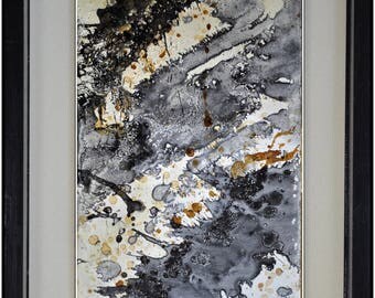 lacquered painting, pasted on board TB110