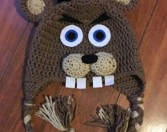 five nights at freddys, FNAF hat, freddy hat, Five night at freddys hat, FNAF costume hat,