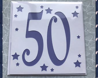 50th birthday card
