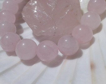 Pink Quartz 10mm Round Beads