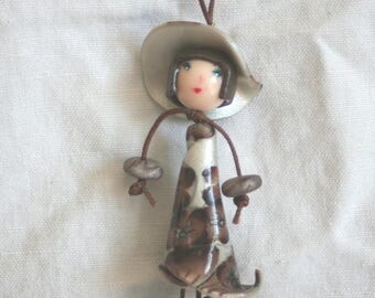 Chick dress straight & round Hat - various colors