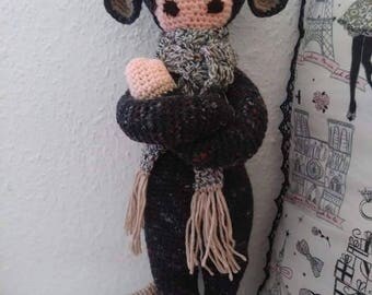 Doll "Eloan" small rat costume for children