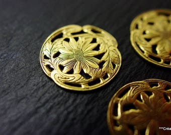 set of 6 art deco 25 mm