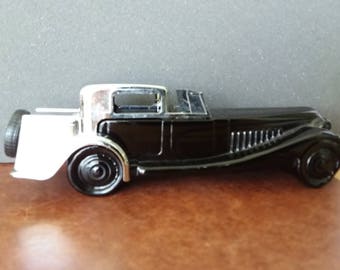 Avon Begatti '27 heavy glass replica. Men's After Shave Decanter