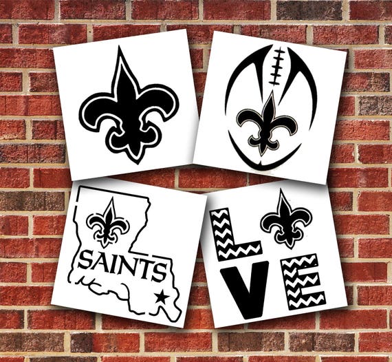 New Orleans Saints Vinyl Decal Sticker