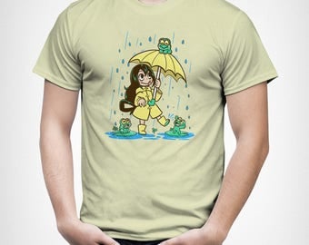 Best Frog Girl - Tsuyu Asui // Froppy T-Shirt // My Hero Academy Boku no Hero Shirt // Anime character T-Shirt