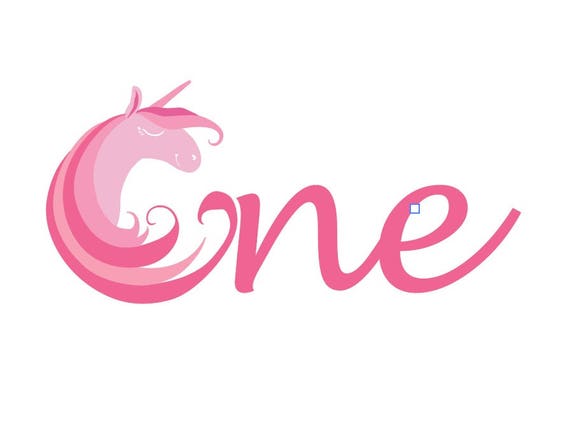 Download Unicorn first birthday svg, first birthday, svg for cricut, svg for silhouette, baby girl, first ...