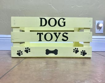 Dog toy box | Etsy