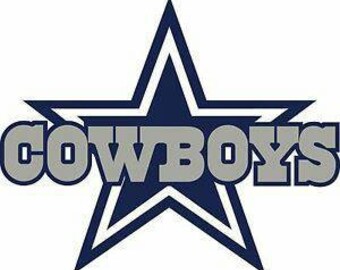 Dallas Cowboys Yeti Decal Car Window Decal Bumper Sticker Pick Your Size
