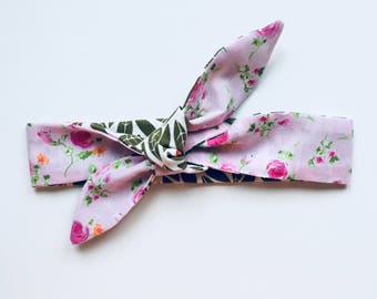 Flower Headband Pattern. PDF Sewing Pattern and Tutorial for