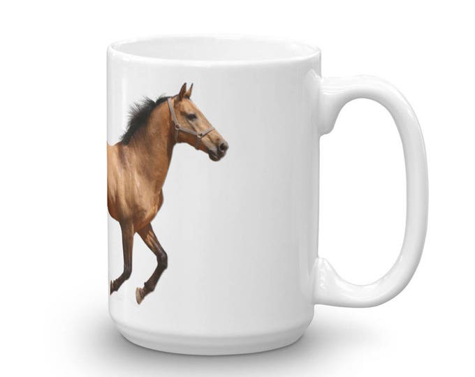 Horse Art Mug, Horse Cup Design, Horse Coffee Mug, Java Jugs for Java Juice, Coffee gifts for horse lovers, Animals, Wildlife, Coffee