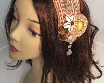 Tribal Fusion Head Piece Head Band Head Dress Dance #10