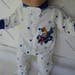 Bitty Baby Boy car footed  Pajama, Sleeper, Doll Clothes