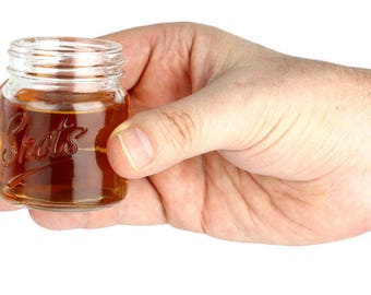 Mason Jar Mini Shot Glasses 2.4oz-set of 4