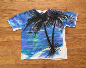 vintage airbrushed t shirt