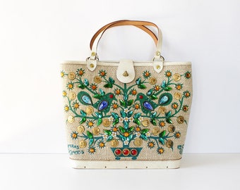 Enid Collins Handbag • 60s Handbag • Enid Collins Purse • Jeweled Handbag • Novelty Purse • 60s Purse • Enid Collins Bag | B964