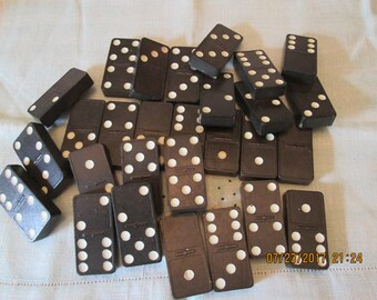 Vintage Crown Dominoes, Game , Dominoes Made IN USA, Tile Game