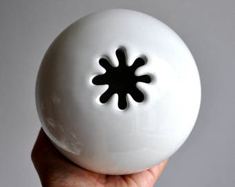 White Spark Vessel by David Gil Bennington Potters