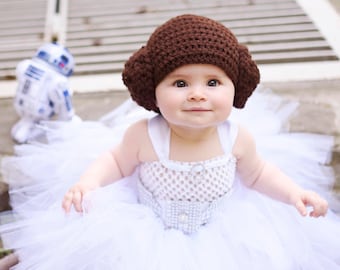 Princess Leia Halloween Costume, Princess Leia Costume, Princess Leia Tutu, Star Wars Halloween Costume, Baby Girls Halloween Costume
