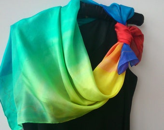 SILK SQUARE SCARF WALL TO WALL WONDERS main image 1