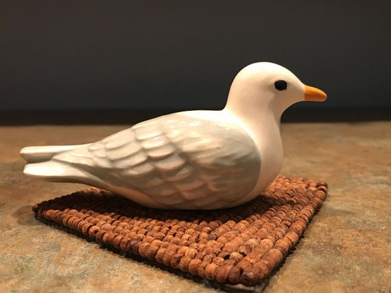 Seagull Ceramic Figurine Vintage