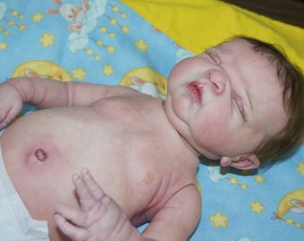 Reborn Doll Full body Silicone Vinyl Full body doll Reborn baby Boy 20 inch Anatomically Correct Boy Reborn Preemie