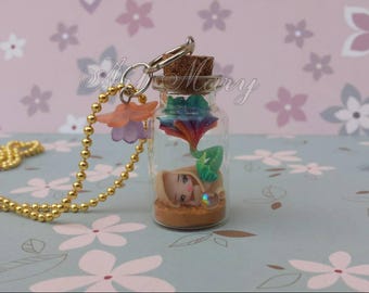 Necklace Mermaid in fimo, polymer clay