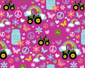 John Deere Fabric Farm Fresh Fabric From Springs Creative 100% Cotton