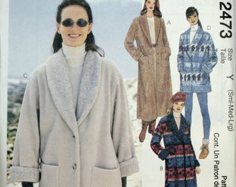 Wool coat pattern | Etsy