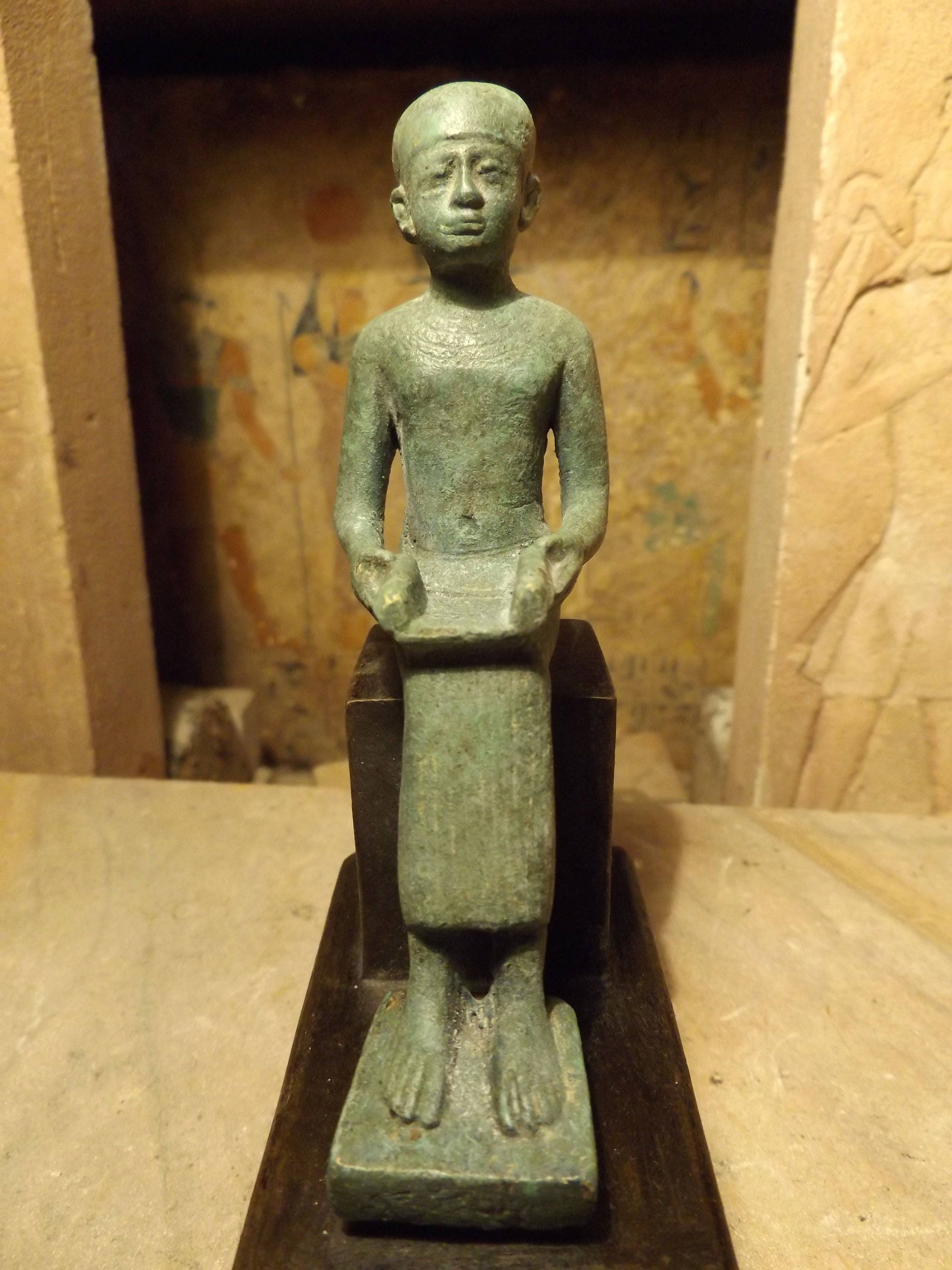 Egyptian statue / sculpture / art Imhotep Architect, Physician